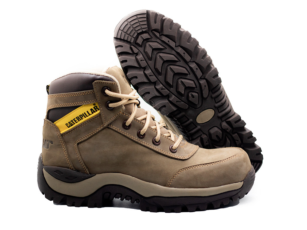 Bota Caterpillar 013 Beige (Con Puntera)